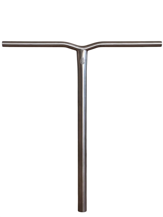 Титановый руль для трюкового самоката PIPE RIDE 650мм Chrome Ti-pipe68chrome - фото 9756