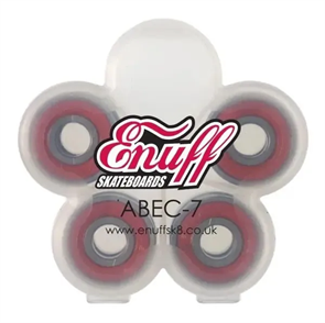 Подшипники для скейтборда и трюкового самоката ABEC-7 Red Enuff-bearings-abec7red