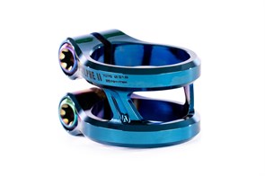 Зажим Ethic Sylphe V2 31.8 мм Синий Хром. ethic-sylphe-v2-31.8-blue/chrome