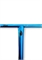 Титановый руль для трюкового самоката PIPE RIDE V2 T 670мм Chrome Blue Ti-pipev2-670mm-chromeblue-T