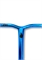 Титановый руль для трюкового самоката PIPE RIDE V2 670мм Chrome Blue Ti-pipev2-670mm-chromeblue