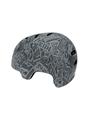 Шлем защитный для cкейтборда самоката и велосипеда PIPE RIDE - Серый M pipe-helmet-greylogo-m