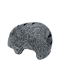 Шлем защитный для cкейтборда самоката и велосипеда PIPE RIDE - Серый L pipe-helmet-greylogo-l
