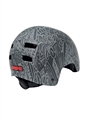 Шлем защитный для cкейтборда самоката и велосипеда PIPE RIDE - Серый S pipe-helmet-greylogo-s
