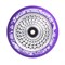 Колесо Tokyo Fuss Dorikin 110 мм., Фиолетовое с хромом. Dorikin-wheel-purple-silver - фото 8373