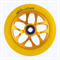 Колесо Tech Team Aster 110 мм., Жёлтое. wheel-tt-aster-110-yellow - фото 8990
