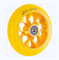 Колесо Tech Team Aster 110 мм., Жёлтое. wheel-tt-aster-110-yellow - фото 8991